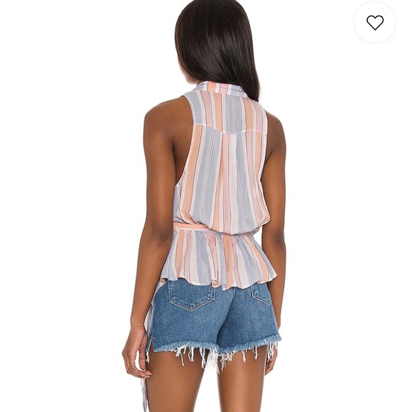 🆕NWT- FREE PEOPLE “MACKENZIE WRAP BLOUSE.” BRAND NEW WITH TAGS - Picture 4 of 11